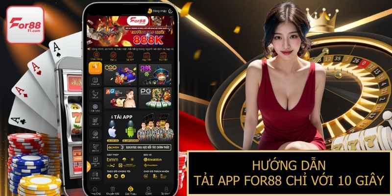 App FOR88 có cả phiên bản IOS và Androi cho người dùng