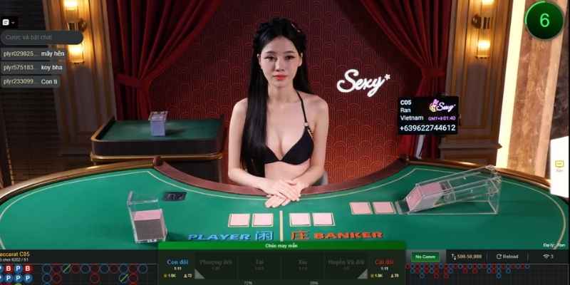 Chơi casino cùng người đẹp 