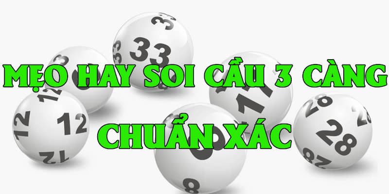 Kết hợp kết quả giải 7 với giải đặc biệt vào soi cầu ba càng chuẩn