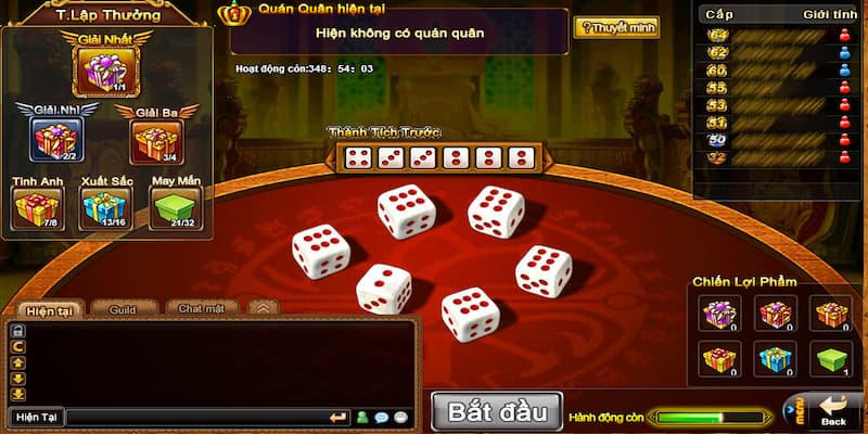 Game xí ngầu cực hot cho hội viên