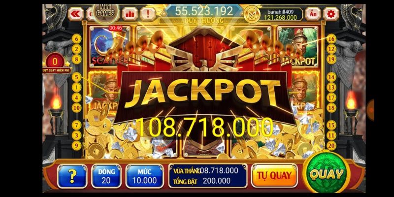 Nếu may mắn quay nổ hũ được jackpot bạn sẽ đổi đời